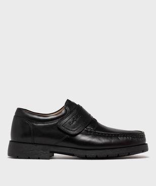 Chaussures bateau homme confort dessus cuir uni vue1 - PIERRE CARDIN CONFORT - GEMO