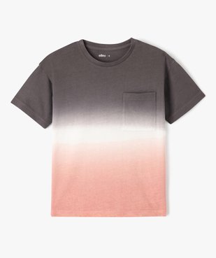 Tee-shirt à manches courtes tie and dye garçon vue1 - GEMO (ENFANT) - GEMO