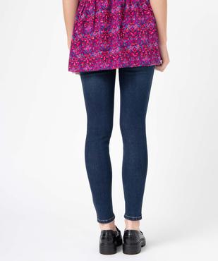 Jean de grossesse coupe Skinny avec bandeau haut vue3 - GEMO 4G MATERN - GEMO