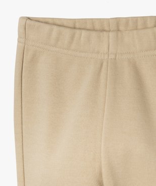 Ensemble 2 pièces sweat et pantalon en molleton bébé garçon vue3 - GEMO 4G BEBE - GEMO