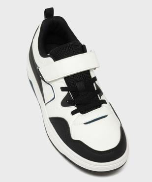 Baskets à scratch bicolore garçon - 5 Miles vue5 - 5 MILES - GEMO