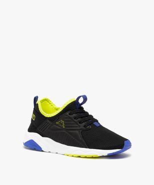 Baskets garçon en mesh et lacets élastiques – Kappa San Puerto vue2 - KAPPA - GEMO
