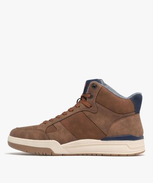 Baskets homme mid-cut avec détails denim - Lee Cooper vue4 - LEE COOPER - GEMO
