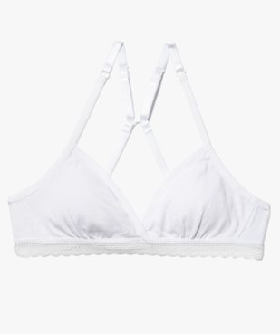 Soutien-gorge triangle spécial dos nageur fille vue1 - GEMO 4G FILLE - GEMO