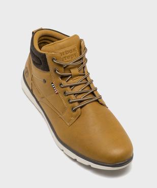Chaussures montantes avec col textile homme - Urban Steps vue5 - URBAN STEPS GEMO FOR GOOD - GEMO