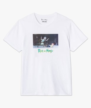 Tee-shirt manches courtes à motif homme - Rick & Morty vue3 - RICK ET MORTY - GEMO