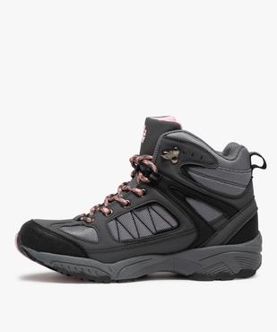 Chaussures de randonnée femme à lacets – Koh-Lanta vue3 - KOH-LANTA - GEMO