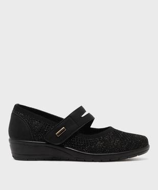 Ballerines confort en mesh fermeture scratch femme vue1 - G'FLEX GEMO FOR GOOD - GEMO