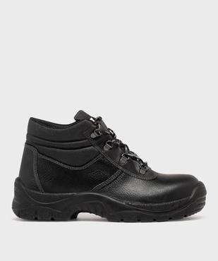 Chaussures de sécurité femme mid-cut dessus en cuir grainé et à lacets vue7 - GEMO (EQUIPT) - GEMO