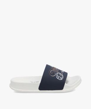 Mules de piscine garçon motifs style campus vue1 - GEMO (ENFANT) - GEMO