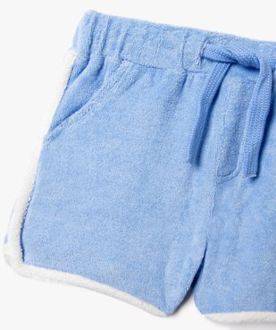 Ensemble bébé garçon 2 pièces : short + tee-shirt en éponge vue3 - GEMO(BEBE DEBT) - GEMO
