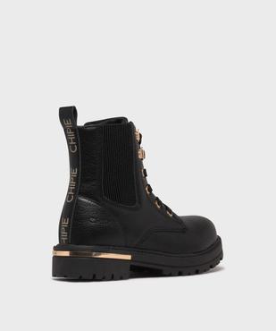 Boots avec élastique et semelle crantée fille - Chipie vue4 - CHIPIE - GEMO