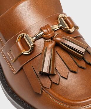 Mocassins avec bride métallique et patte mexicaine femme - Follow Me vue6 - FOLLOW ME - GEMO