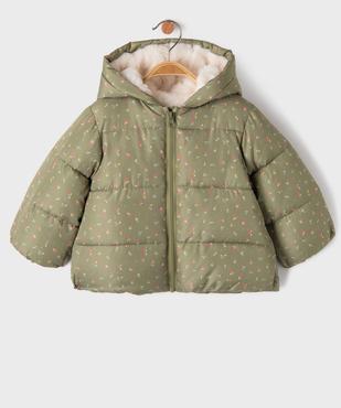 Doudoune à capuche bébé fille vue1 - GEMO(BEBE DEBT) - GEMO