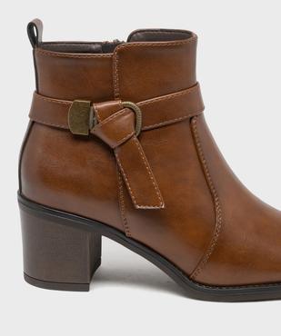 Boots à talon avec bride fantaisie femme - Valentina Baldano vue6 - VALENTINA BALDA - GEMO