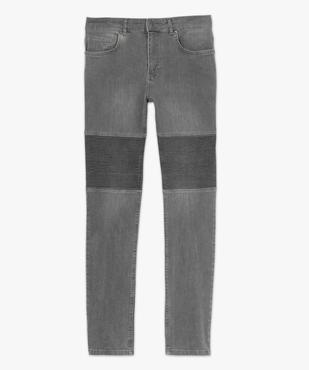 Jean homme coupe slim avec surpiqûres sur les cuisses vue4 - GEMO (HOMME) - GEMO