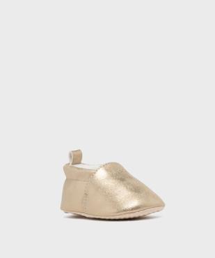 Chaussures de naissance métallisées bébé fille - Little Love vue2 - LITTLE LOVE - GEMO