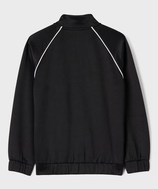 Sweat de sport à col montant en matière sport garçon vue7 - GEMO (JUNIOR) - GEMO