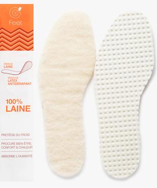 Semelle 100% laine homme vue2 - GEMO(ENTRETIEN) - GEMO