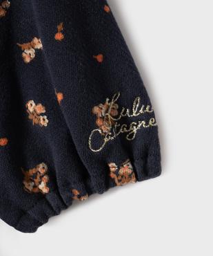 Ensemble 2 pièces robe et gilet sans manches bébé fille - LuluCastagnette vue3 - LULUCASTAGNETTE - GEMO