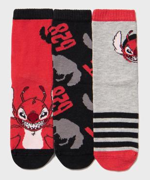 Chaussettes à motif Stitch garçon (lot de 3) - Disney vue1 - LILO & STITCH - GEMO