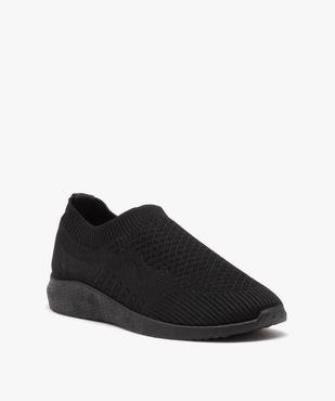 Baskets femme unies en mesh sans lacets  vue2 - GEMO (SPORTSWR) - GEMO