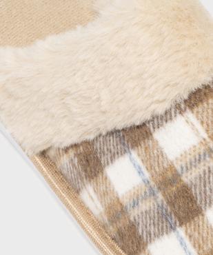 Chaussons mules en velours femme vue6 - GEMO(HOMWR FEM) - GEMO