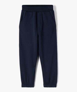 Pantalon de jogging doublé peluche garçon vue1 - GEMO (ENFANT) - GEMO