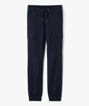 Pantalon en toile coupe jogger slim garçon vue2 - GEMO 4G GARCON - GEMO