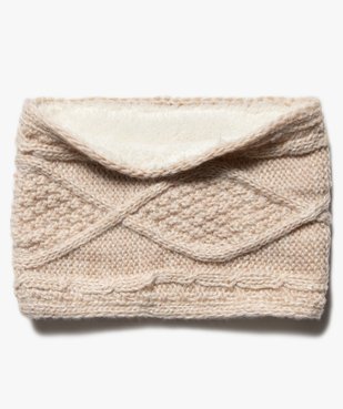 Snood fille en maille pailletée et doublure chaude vue1 - GEMO (ENFANT) - GEMO