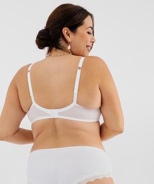 Soutien-gorge emboitant à armatures femme grande taille vue2 - GEMO(HOMWR FEM) - GEMO