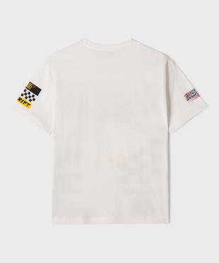 Tee-shirt manches courtes oversize avec motif Formule 1 garçon vue3 - GEMO 4G GARCON - GEMO