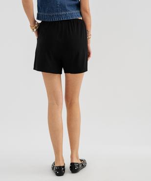 Short ample en viscose fluide femme vue3 - GEMO 4G FEMME - GEMO