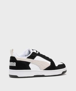 Baskets basses en cuir Rebound V6 homme - Puma vue4 - PUMA - GEMO