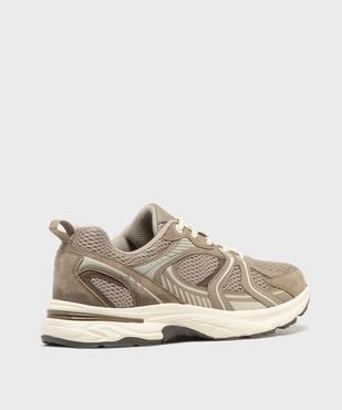 Baskets running légères en mesh homme - 5 Miles vue4 - 5 MILES - GEMO