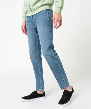 Jean homme coupe Tapered 5 poches vue1 - GEMO (HOMME) - GEMO