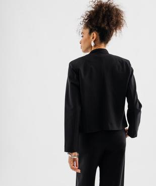 Veste courte style officier femme vue3 - GEMO 4G FEMME - GEMO
