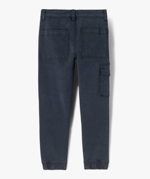 Pantalon cargo regular extensible garçon vue5 - GEMO (ENFANT) - GEMO