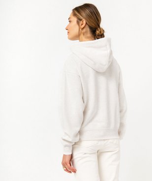 Sweat à capuche en molleton doux femme - LuluCastagnette vue4 - LULUCASTAGNETTE - GEMO