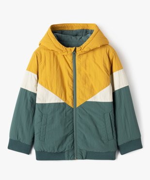 Blouson à capuche doublé polaire garçon vue2 - GEMO 4G GARCON - GEMO
