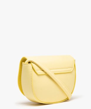 Sac fille brillant à bandoulière et rabat pastel vue2 - GEMO (ENFANT) - GEMO