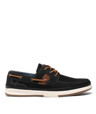 Chaussures bateau à lacets vue2 - URBAN STEPS - GEMO