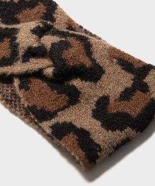 Bandeau pour les cheveux à motif léopard femme vue2 - GEMO (ACCESS) - GEMO