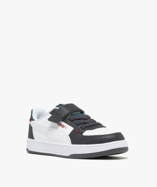 Baskets tricolores fermeture scratch garçon - Skaterider Puma vue2 - PUMA - GEMO
