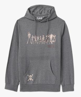 Sweat à capuche imprimé homme - One Piece vue4 - ONE PIECE - GEMO