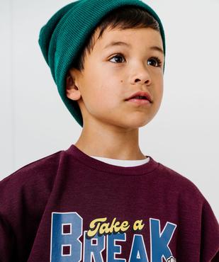 Sweat avec motif sur l’avant garçon vue2 - GEMO (ENFANT) - GEMO