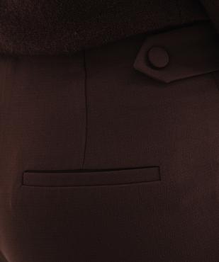 Pantalon fluide coupe barrel femme vue3 - GEMO(FEMME PAP) - GEMO