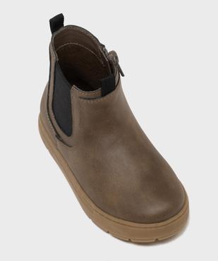Boots Chelsea zippées garçon - Buggy Shoes vue5 - BUGGY - GEMO