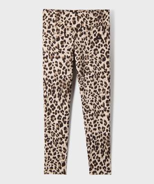Legging de sport à motif léopard fille - Adidas vue1 - ADIDAS - GEMO
