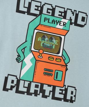 Tee-shirt à manches longues avec motif jeu vidéo garçon vue3 - GEMO 4G GARCON - GEMO